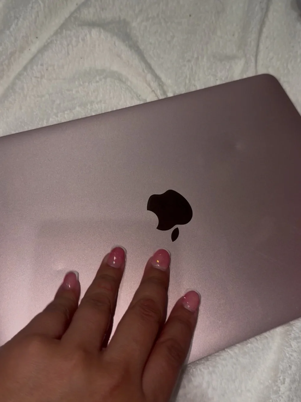 Apple MacBook in Rose Gold with Black Keyboard